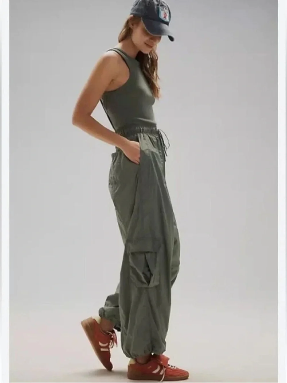 Anthropologie daily practice messa jumpsuit size LP - Picture 1 of 10